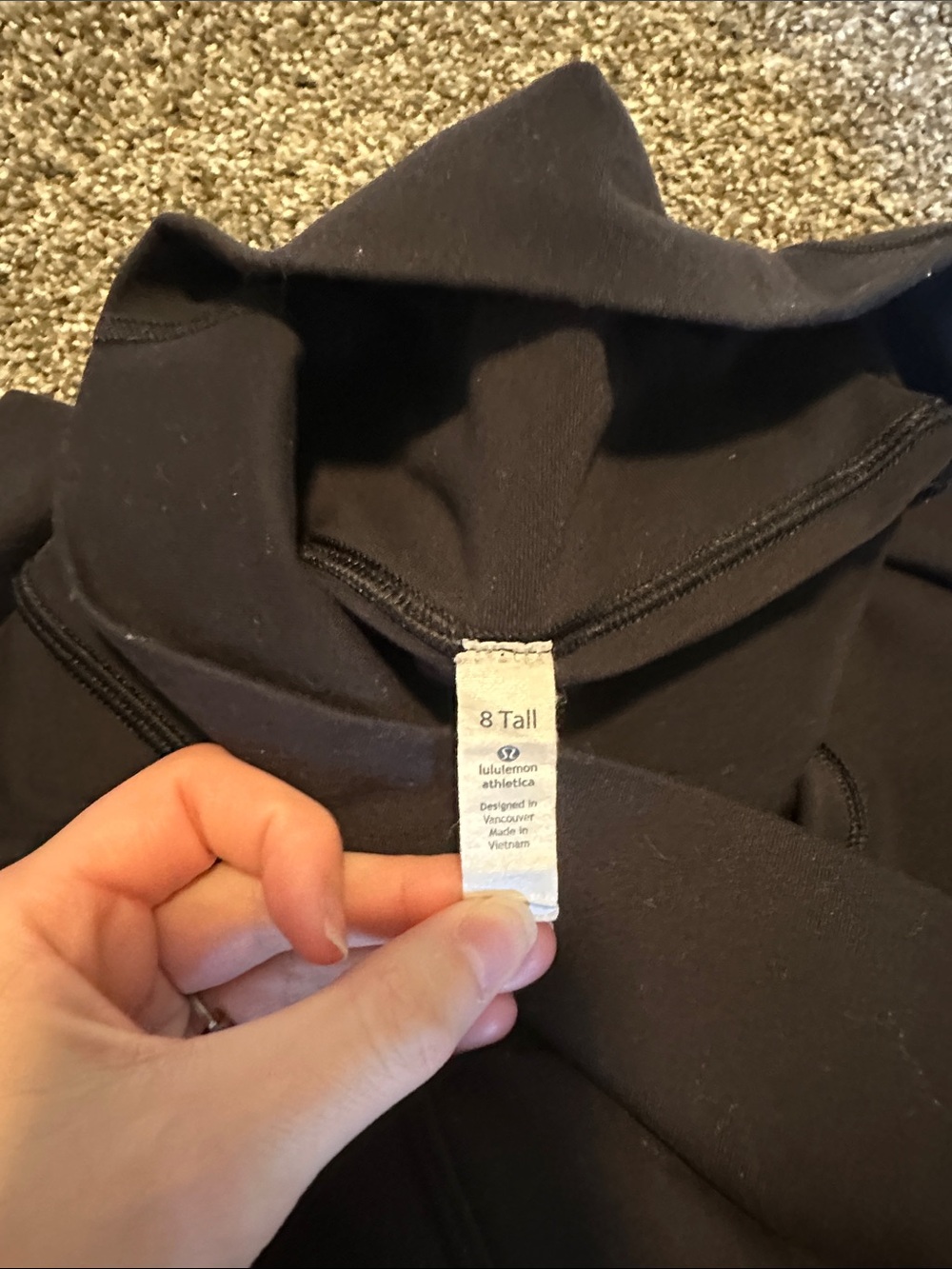 Lululemon Black High-Rise Bike Shorts - Picture 5 of 5